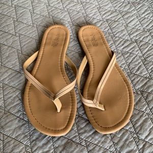 Tan sandals
